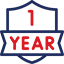 1年間保証